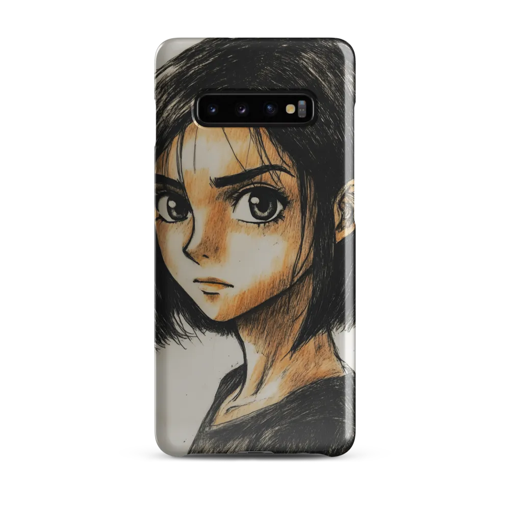 Portrait of Intensity | Phone Case |  S10 Plus | Snap Case | Glossy