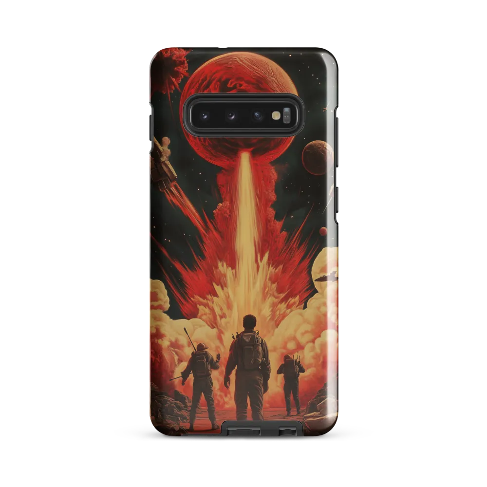 Eruption of the Cosmos | Phone Case |  S10 Plus | Tough Case | Glossy