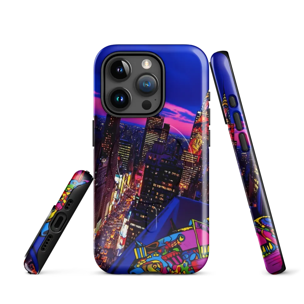 Neon Twilight: A City in Vibrance