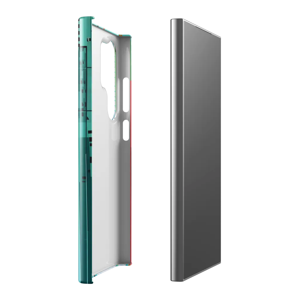 Urban Symphony in Turquoise