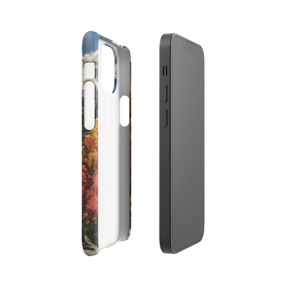 Autumn Serenity in the City | Phone Case |  13 Mini | Snap Case | Matte
