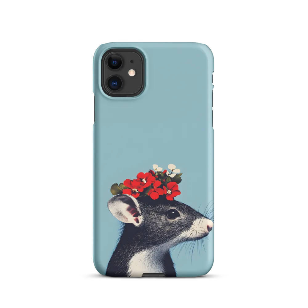 Whimsical Flora: A Mouse's Floral Crown