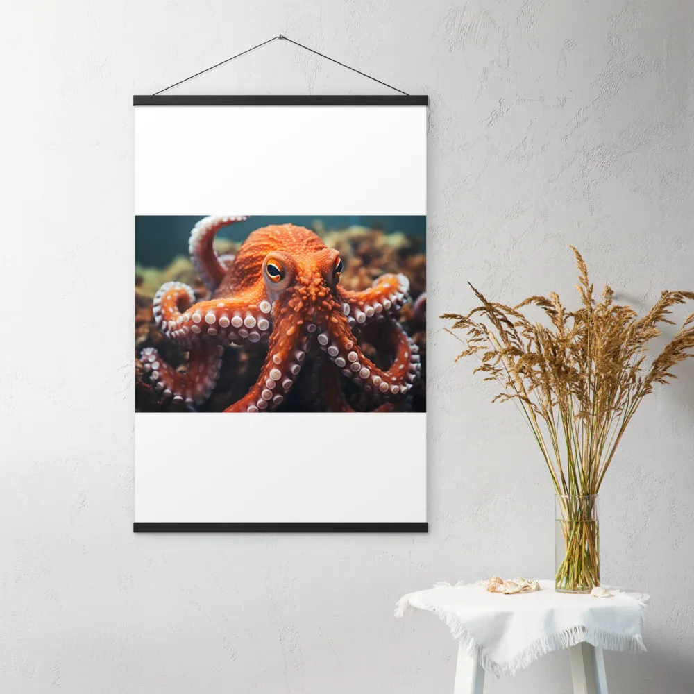 Curious Depths | Poster With Black Wood Hanger | 24″×36″