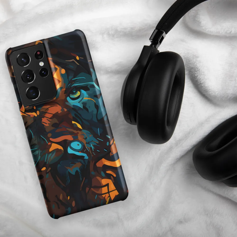 Tropical Enigma: A Wildlife Quartet | Phone Case |  S21 Ultra | Snap Case | Matte
