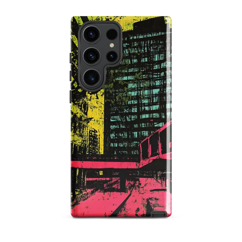 Neon Urbanity | Phone Case |  S23 Ultra | Tough Case | Glossy