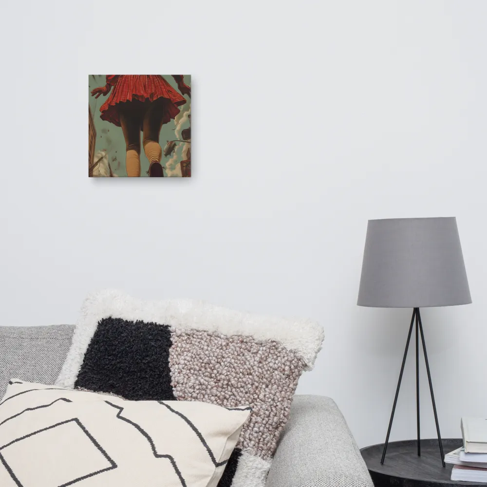 Flight of the Urban Dreamer | Canvas | 12″×12″