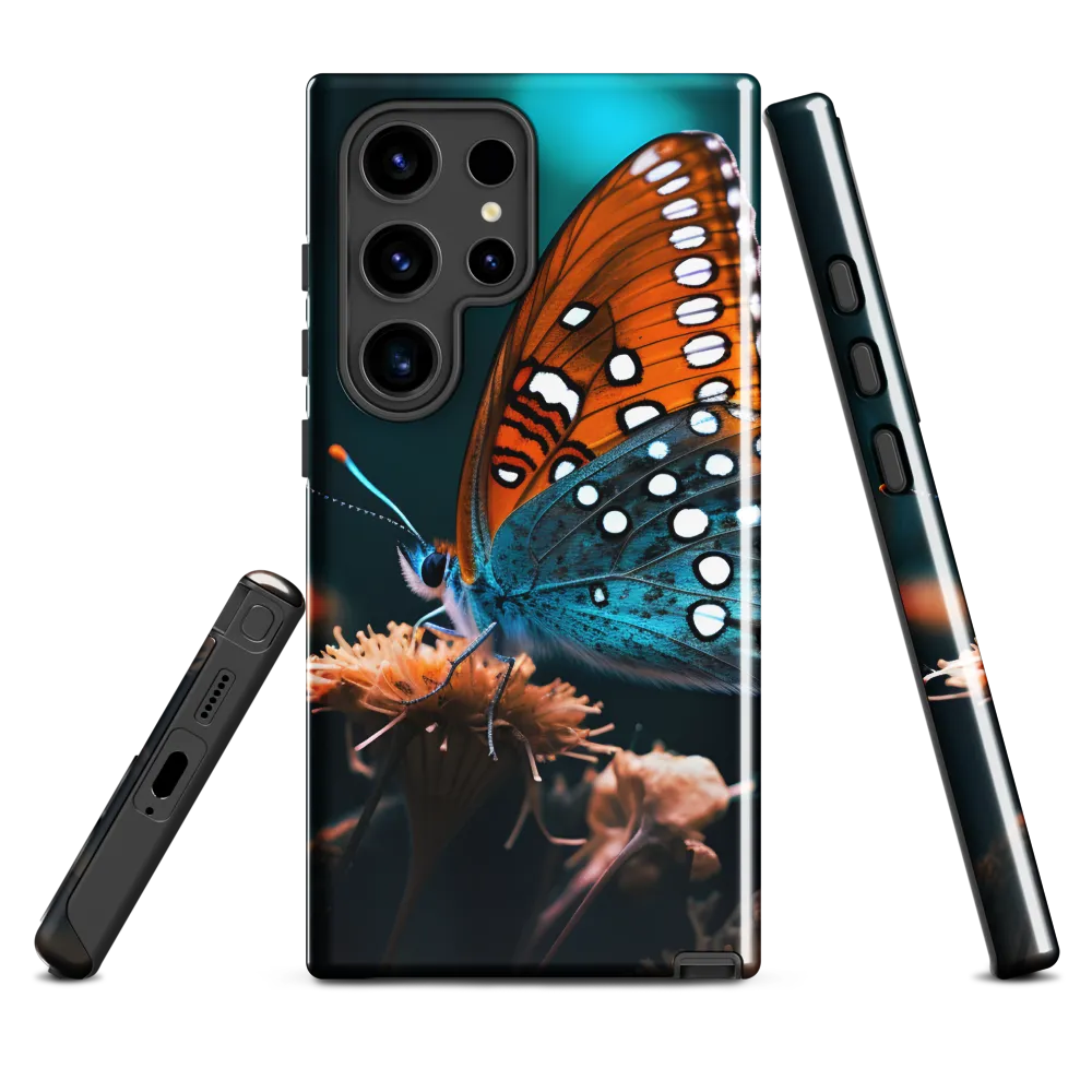 Whispers of Color: The Butterfly's Embrace