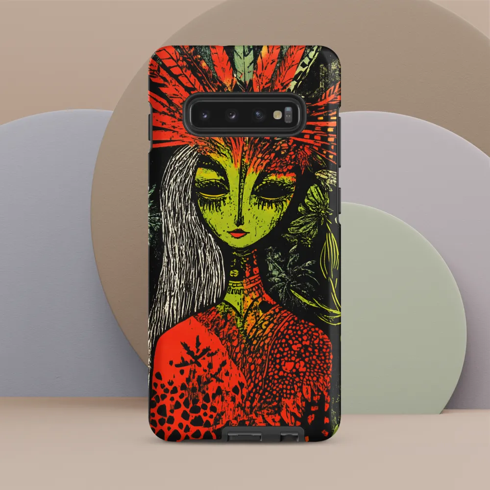 Mystical Flora: A Surreal Portrait