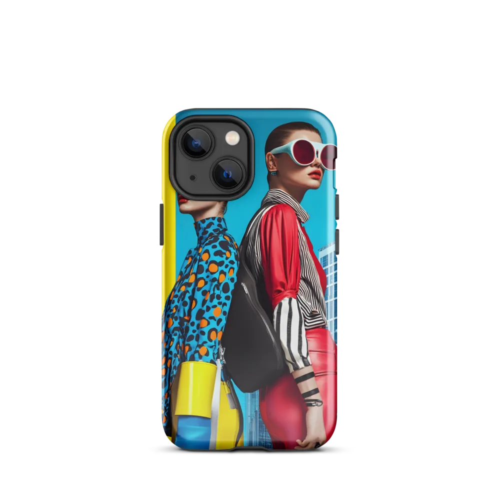 Urban Chic: A Bold Fashion Statement | Phone Case |  13 mini | Tough Case | Glossy