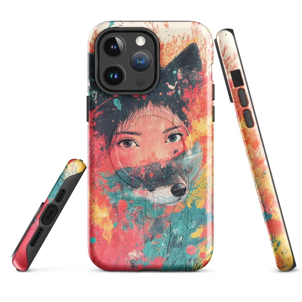 Harmony of Spirit: Girl and Wolf