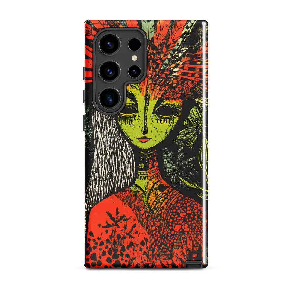Mystical Flora: A Surreal Portrait