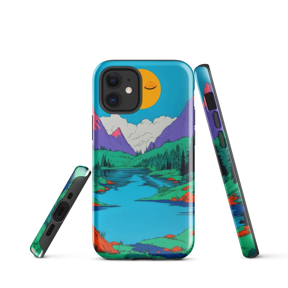 Whimsical Serenity in Vibrant Colors