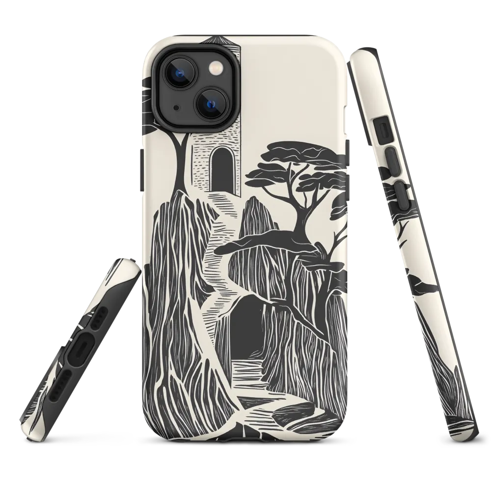 Echoes of a Mystical Tower | Phone Case |  14 Plus | Tough Case | Matte