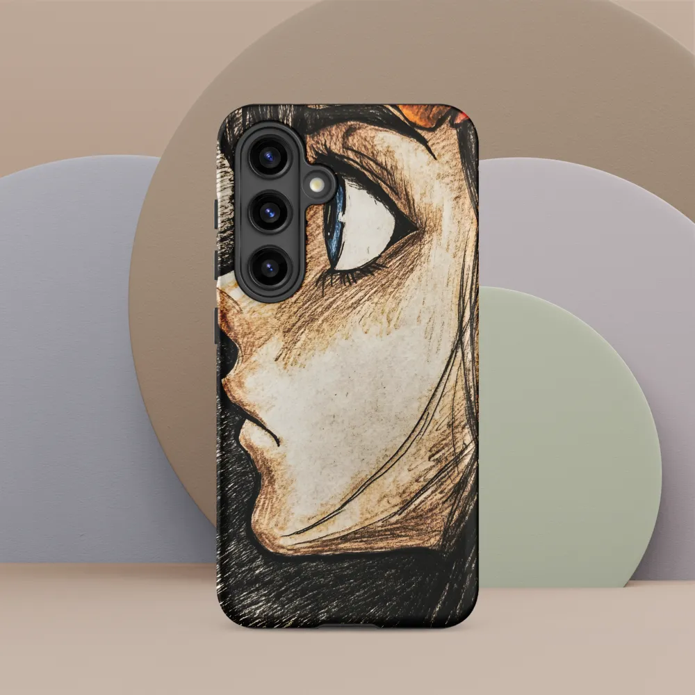 Reflections in Profile | Phone Case |  S24 | Tough Case | Matte