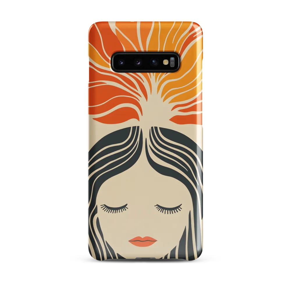 Blossoming Tranquility | Phone Case |  S10 Plus | Snap Case | Glossy