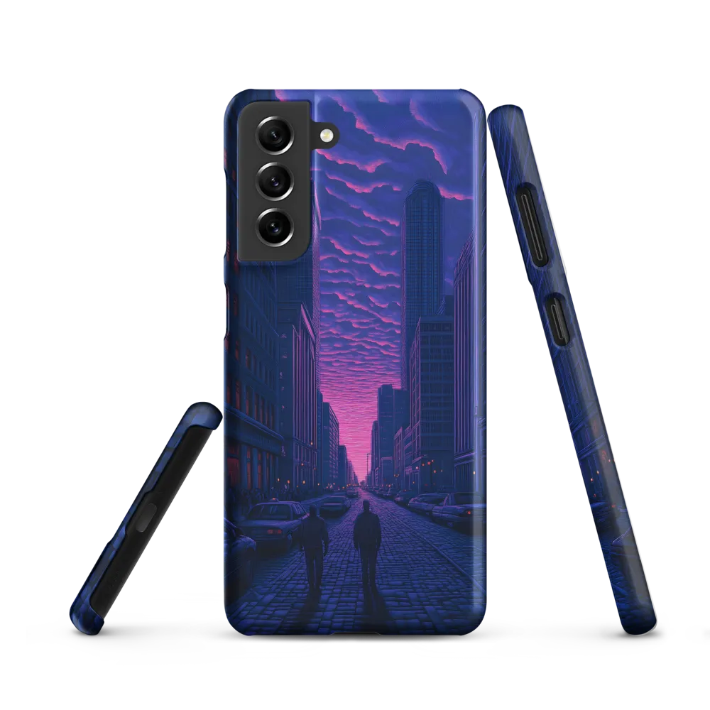 Urban Serenity at Dusk | Phone Case |  S21 | Snap Case | Matte