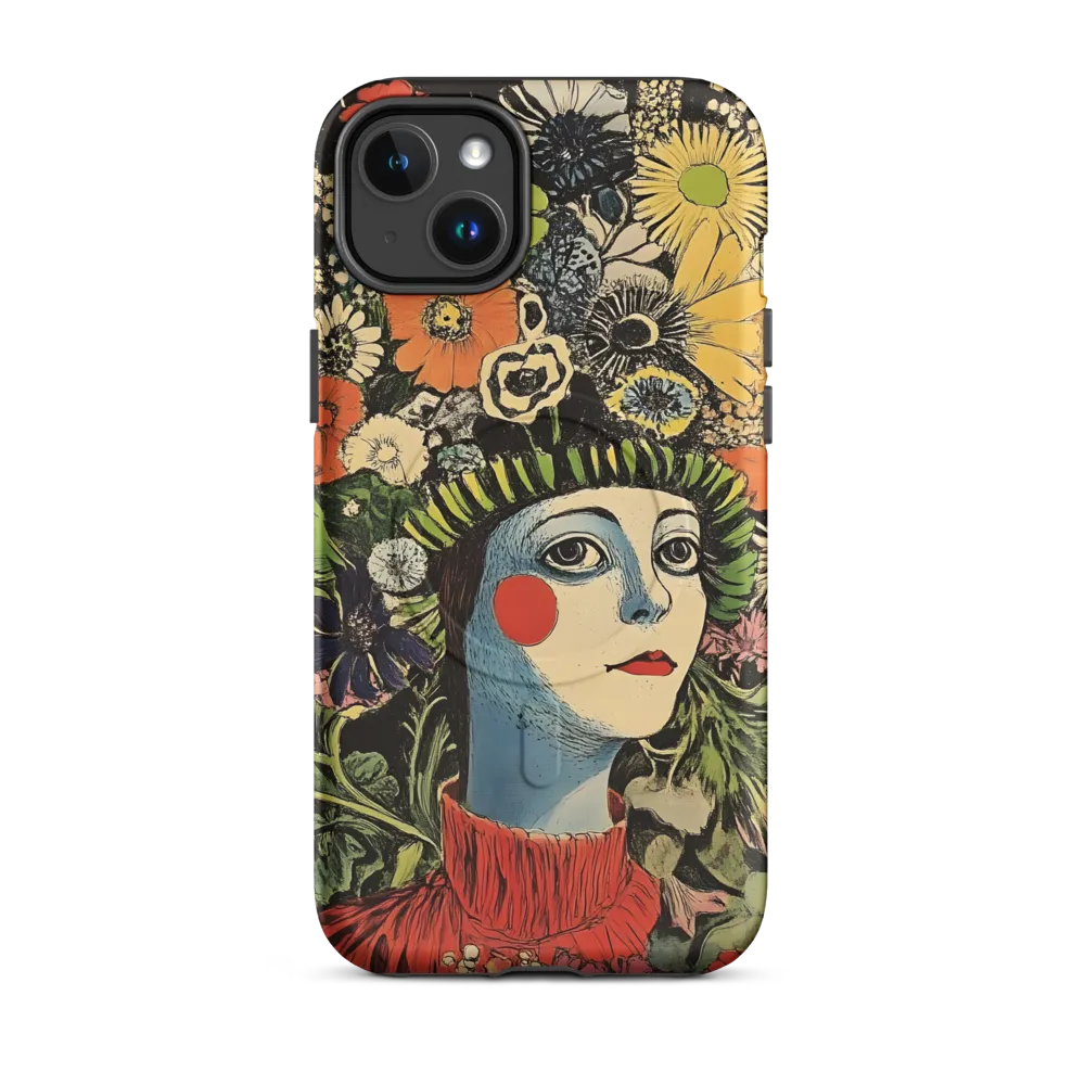 Floral Whimsy: A Portrait of Nature's Embrace