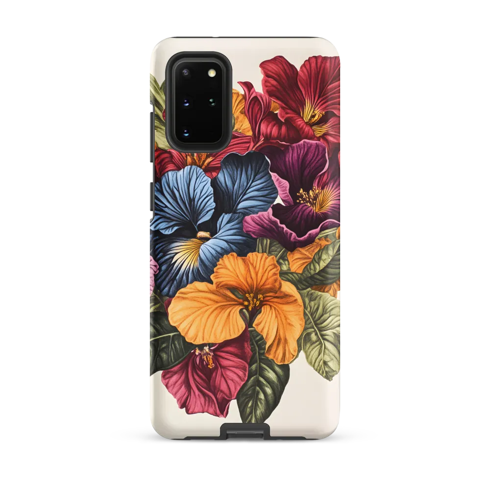 Floral Symphony in Color | Phone Case |  S20 Plus | Tough Case | Matte