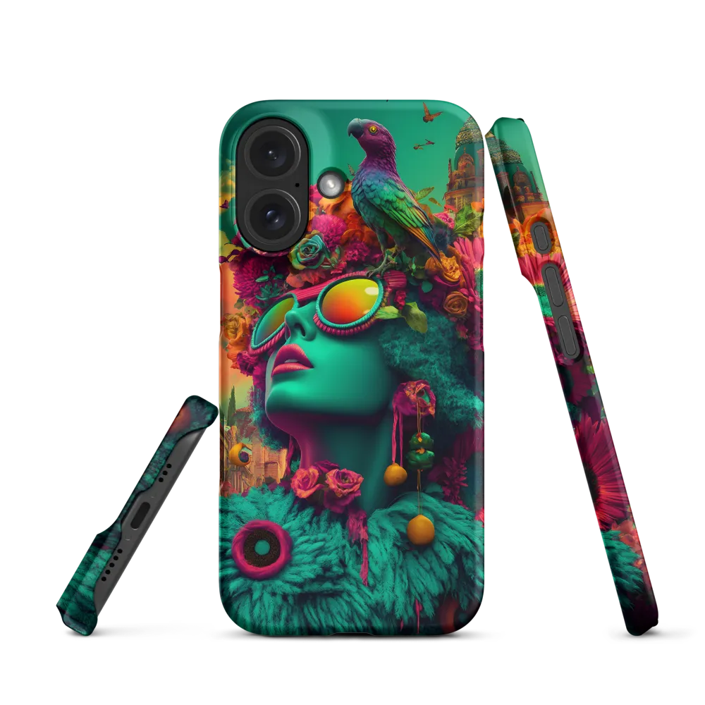 Whimsical Flora | Phone Case |  16 | Snap Case | Matte
