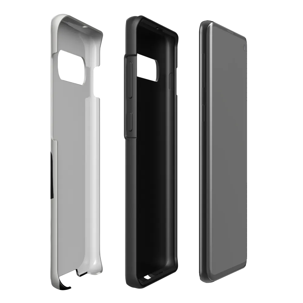 Monochrome Serenity | Phone Case |  S10 Plus | Tough Case | Glossy