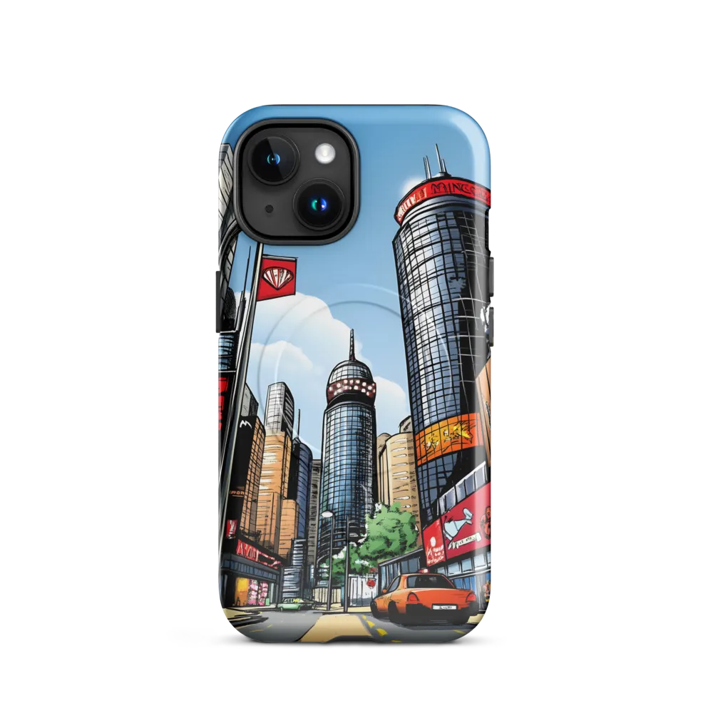 Urban Pulse: A Comic Cityscape