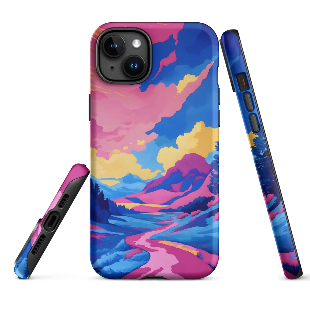 Dreamscape: The Serene River | Phone Case |  15 Plus | Tough Case | Matte