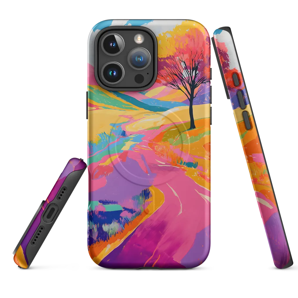 Vibrant Nature's Palette | Phone Case |  16 Pro Max | MagSafe® Tough Case | Matte