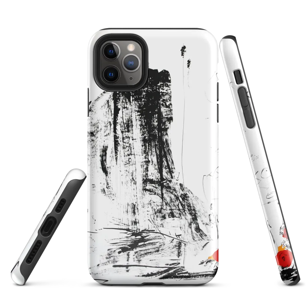 Contemplation on the Edge | Phone Case |  11 Pro Max | Tough Case | Glossy