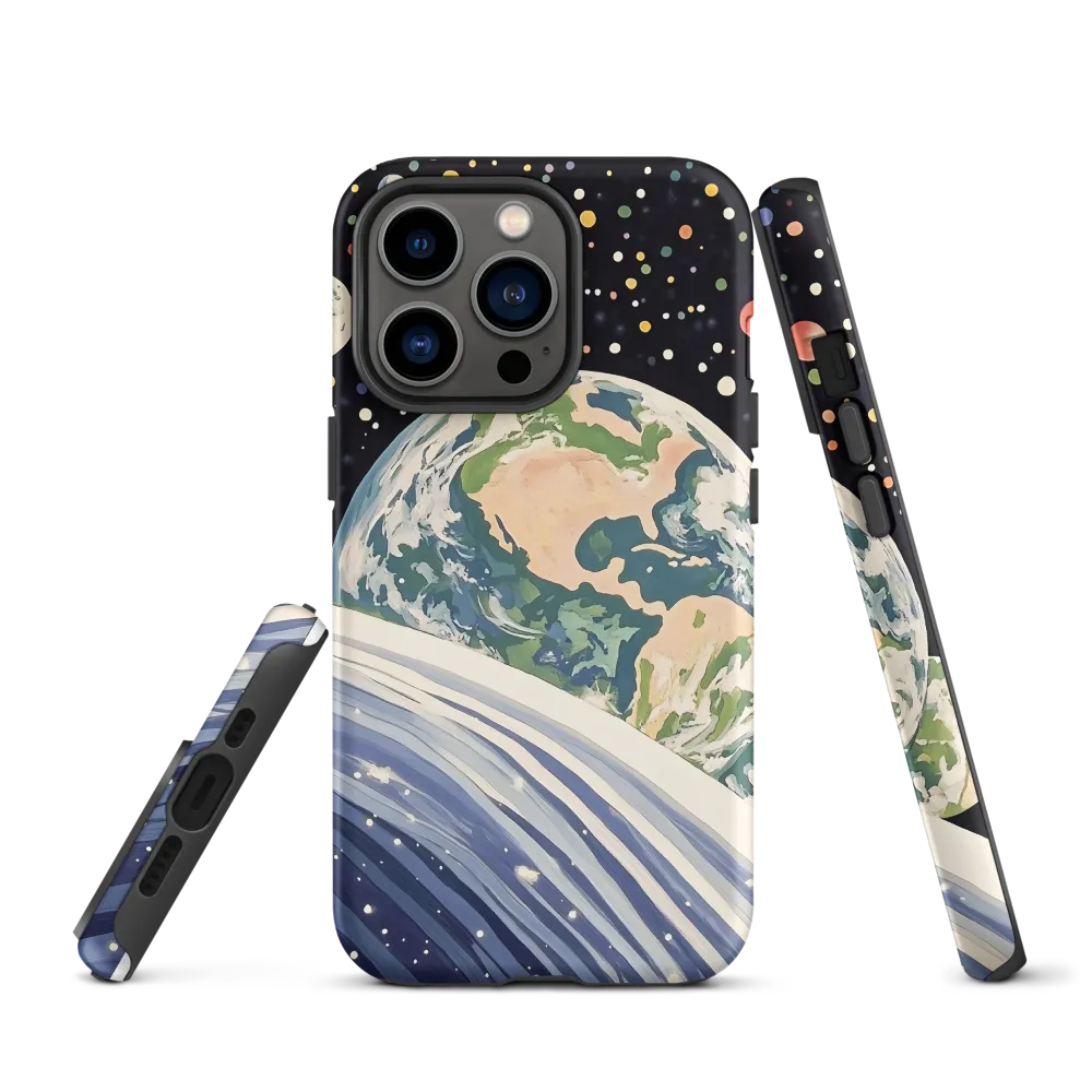 Celestial View: A Surreal Journey Through Space