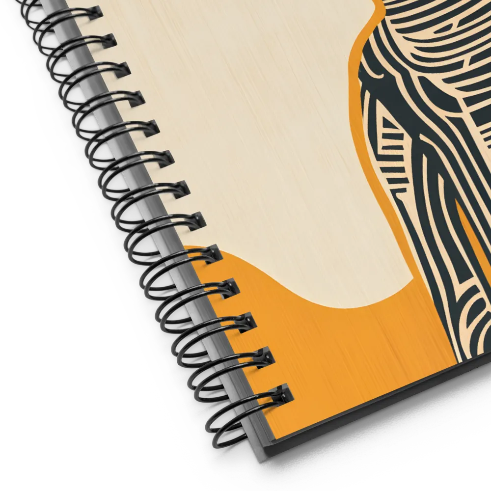 Journey into Solitude | Spiral Notebook