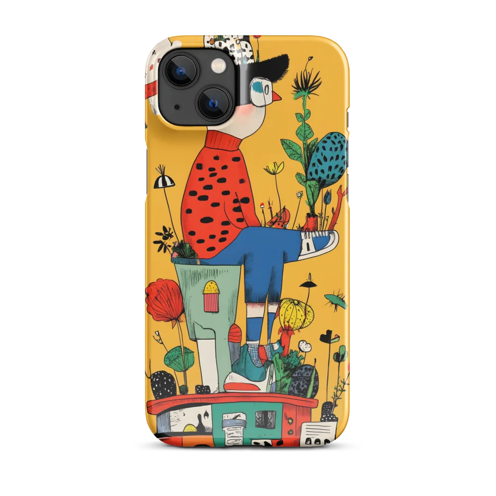 Whimsical Growth | Phone Case |  14 Plus | Snap Case | Glossy