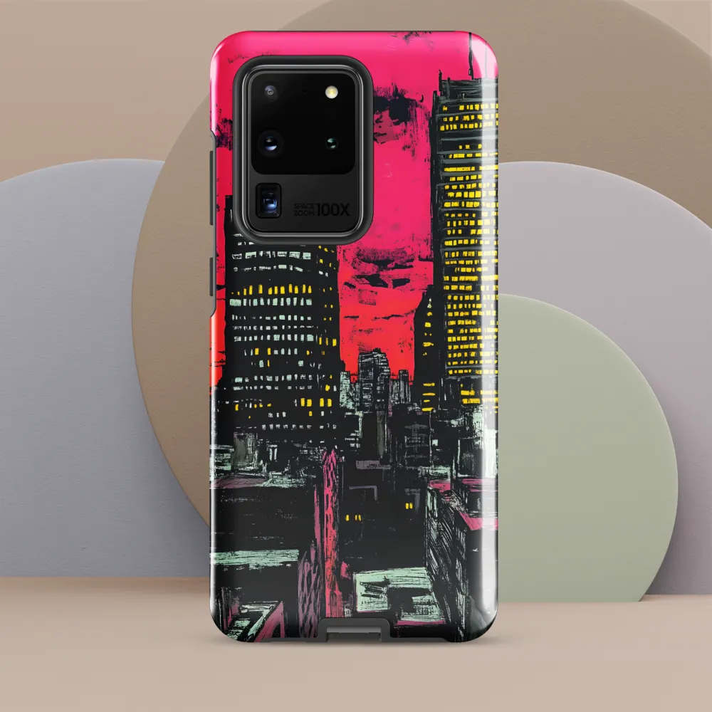 Urban Pulse at Dusk
