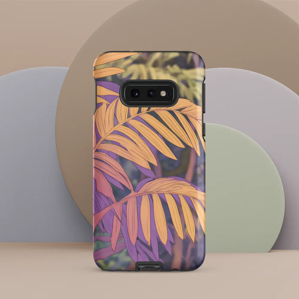 Harmonious Leaves in Digital Twilight