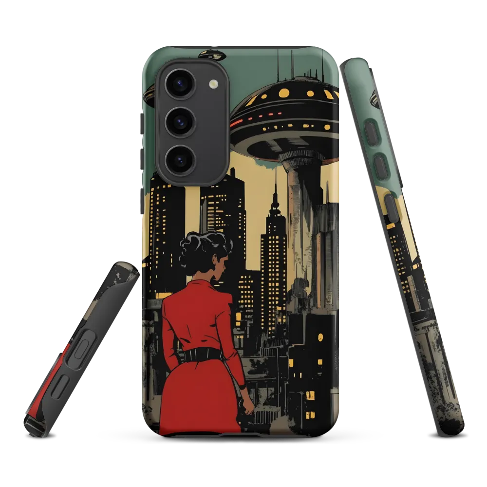 Envisioning Tomorrow: A Retro Futuristic Landscape