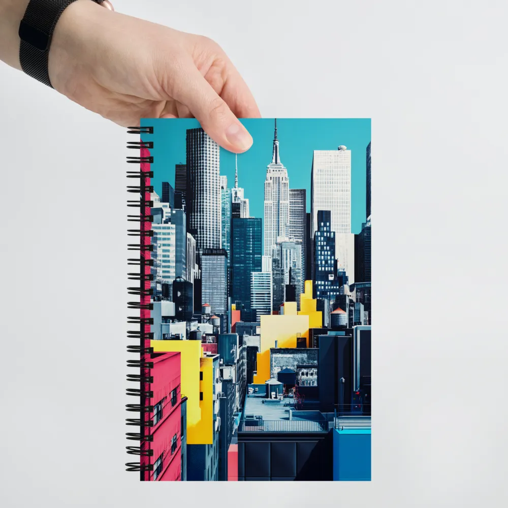 Urban Symphony in Color | Spiral Notebook