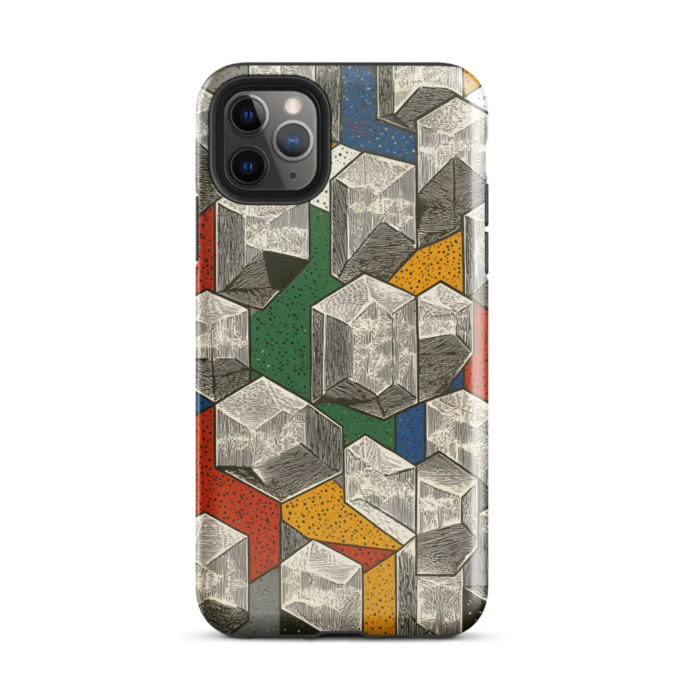 Cubic Dynamics | Phone Case |  11 Pro Max | Tough Case | Glossy