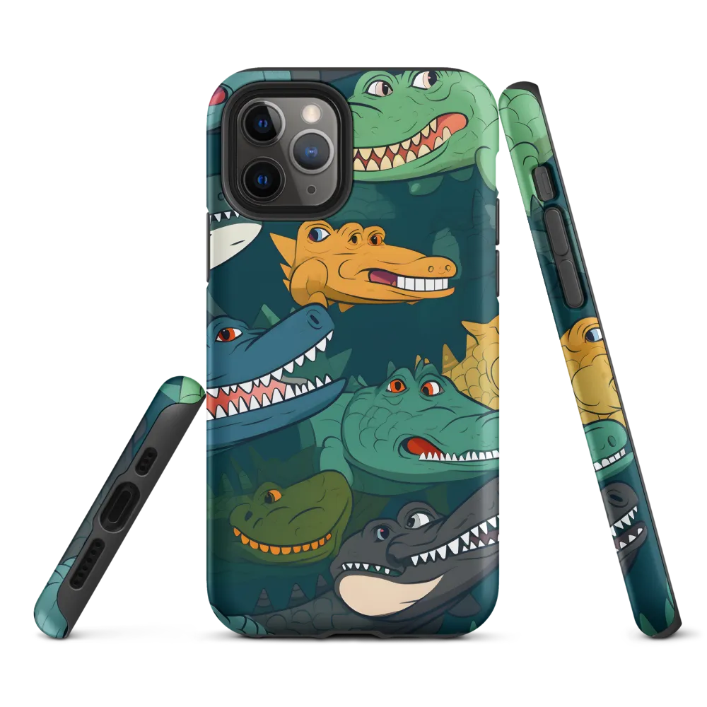 Cheerful Crocodilian Parade