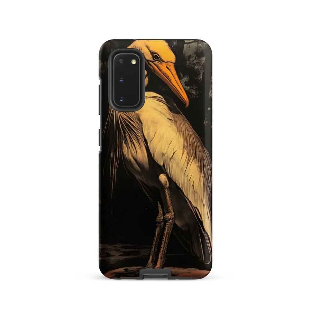 Majestic Egret in Twilight