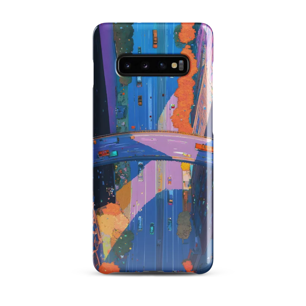 Urban Symphony: Aerial Reverie | Phone Case |  S10 Plus | Snap Case | Glossy