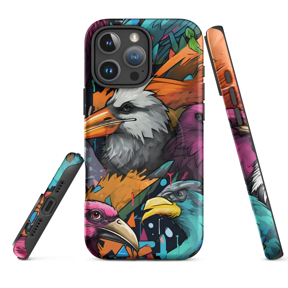 Avian Vortex: A Celebration of Color and Form