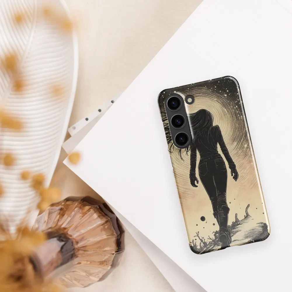 Journey Through the Cosmos | Phone Case |  S23 | Snap Case | Glossy