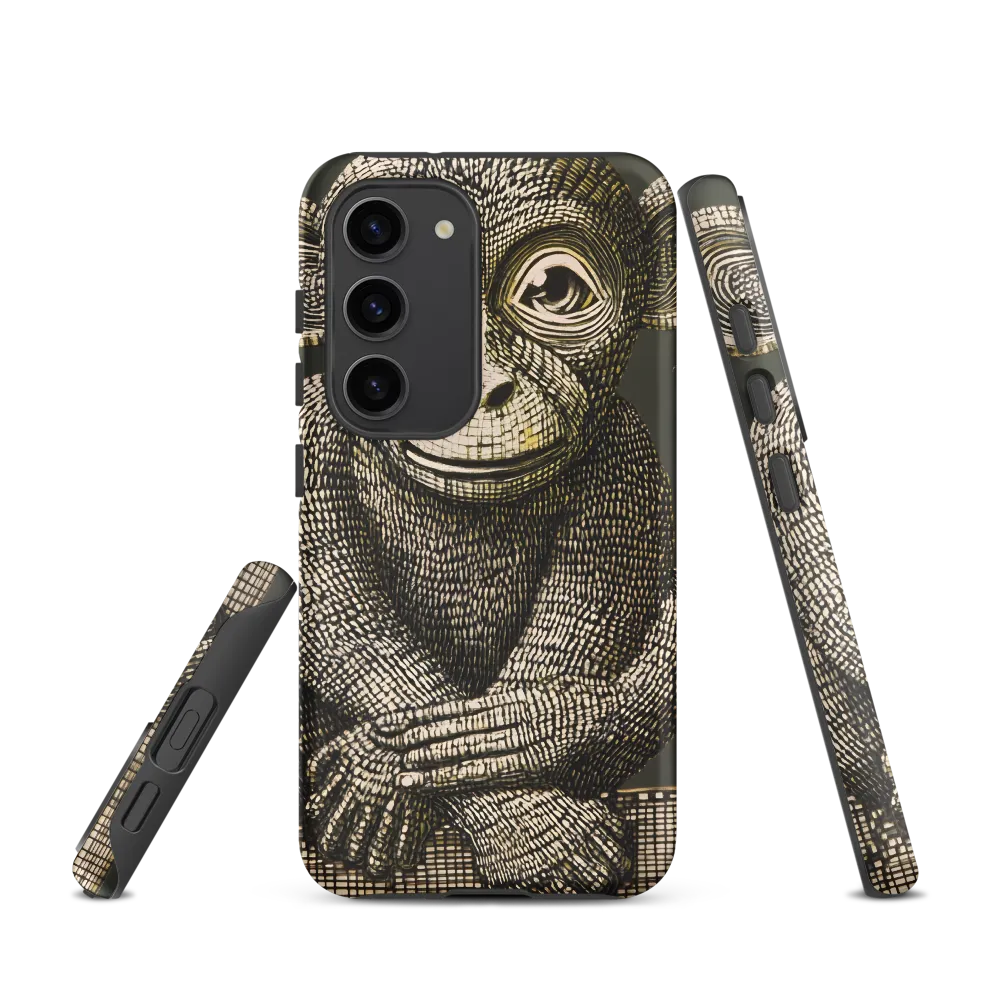 Intricate Primate Portrait