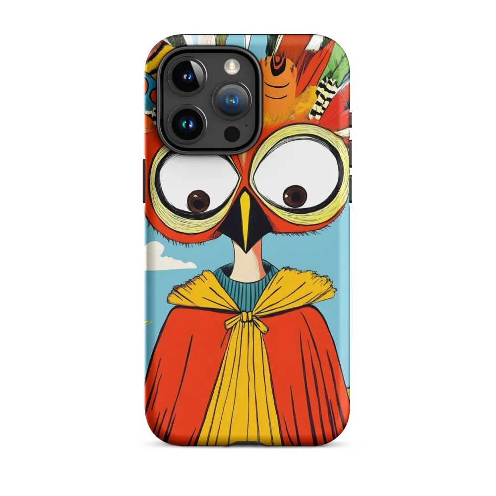 A Whimsical Encounter: The Owl-Human Fusion