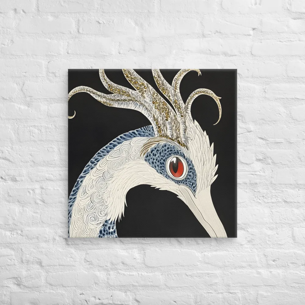 Elegance of the Majestic Peacock | Canvas | 26″×26″