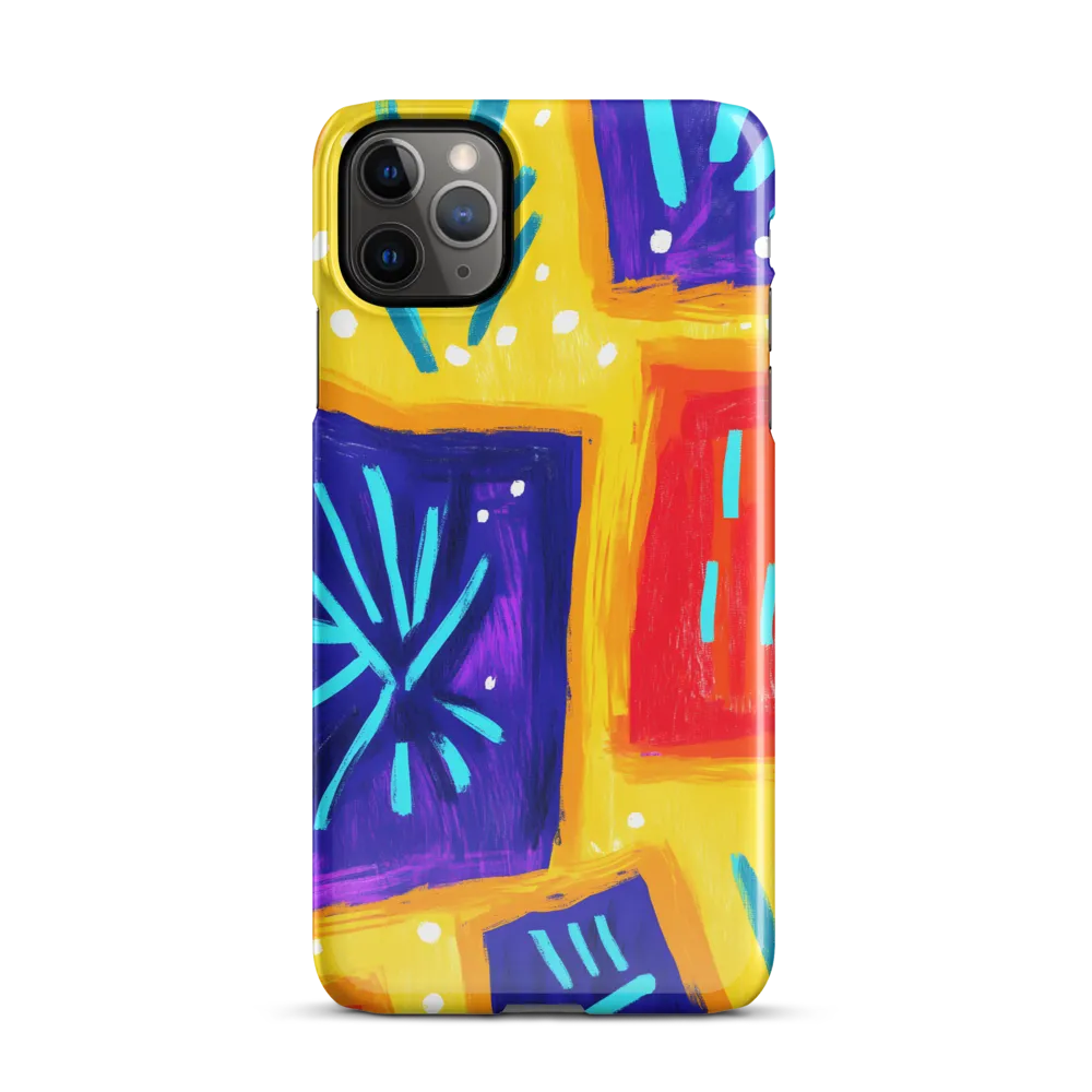 Vibrant Geometric Expressions | Phone Case |  11 Pro Max | Snap Case | Glossy