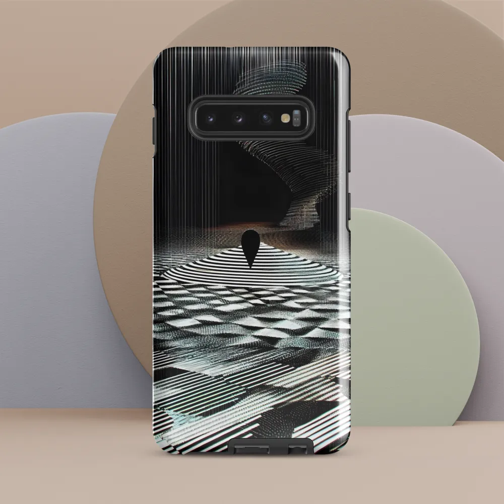 Spiral Echoes | Phone Case |  S10 Plus | Tough Case | Glossy