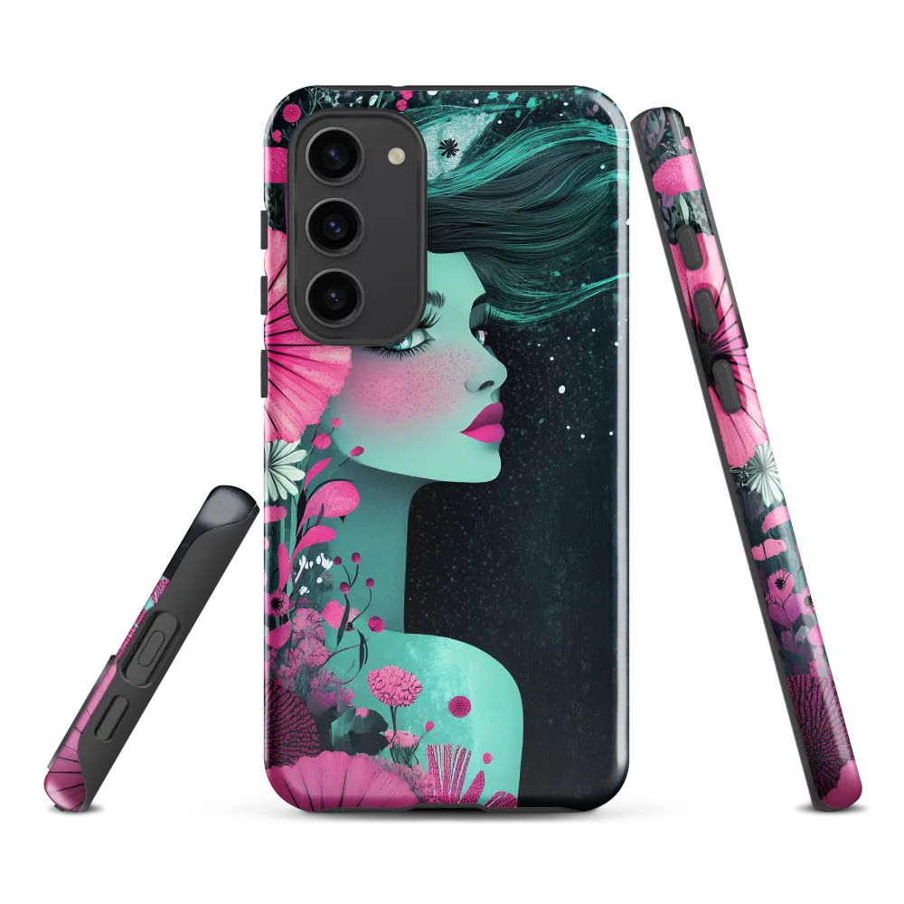 Floral Harmony: Portrait of Serenity