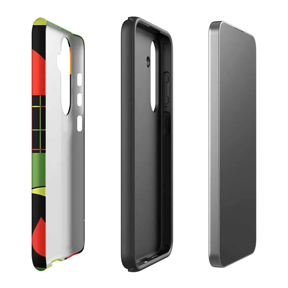 Geometric Harmony | Phone Case |  S24 Plus | Tough Case | Matte