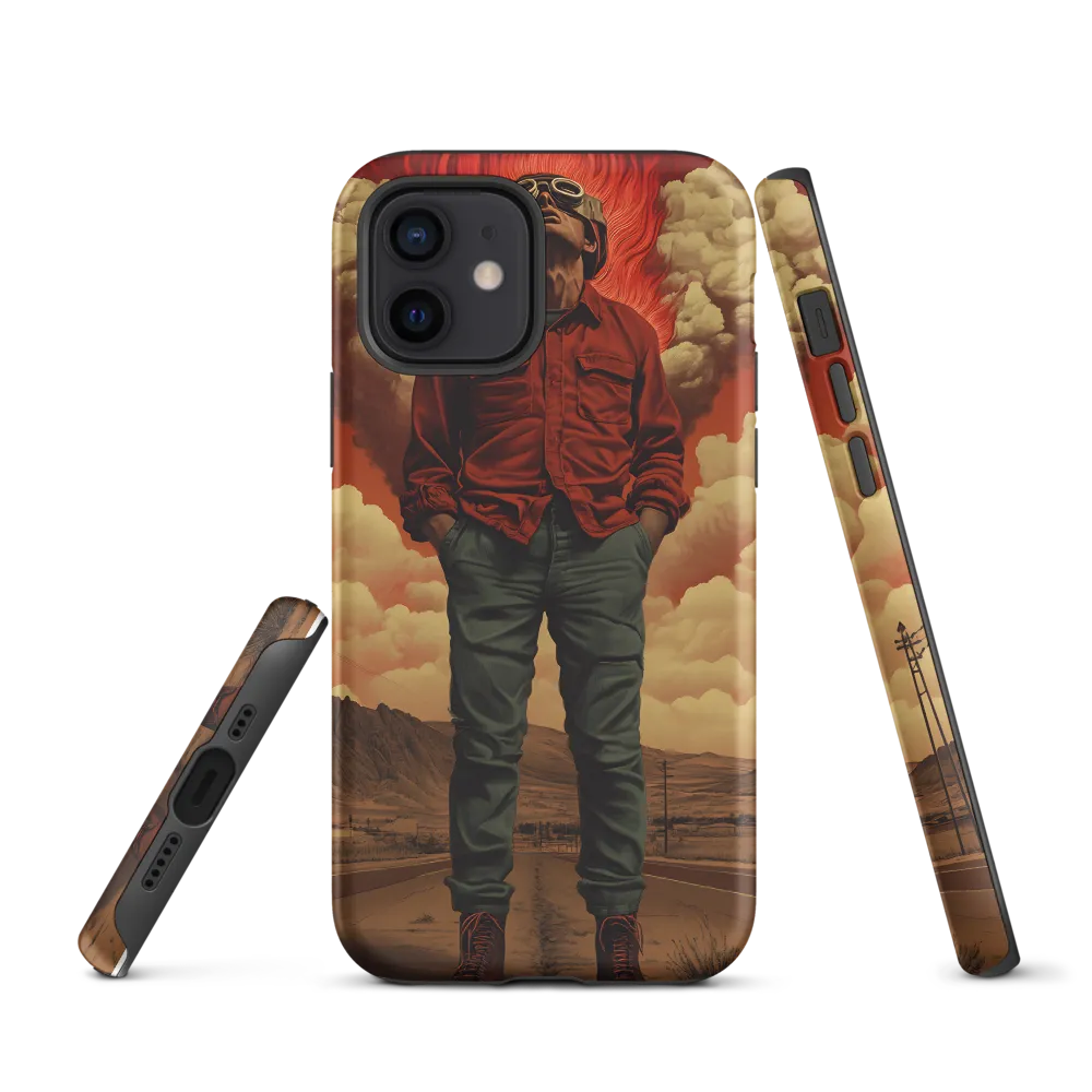 Defiant Spirit in a Surreal Landscape