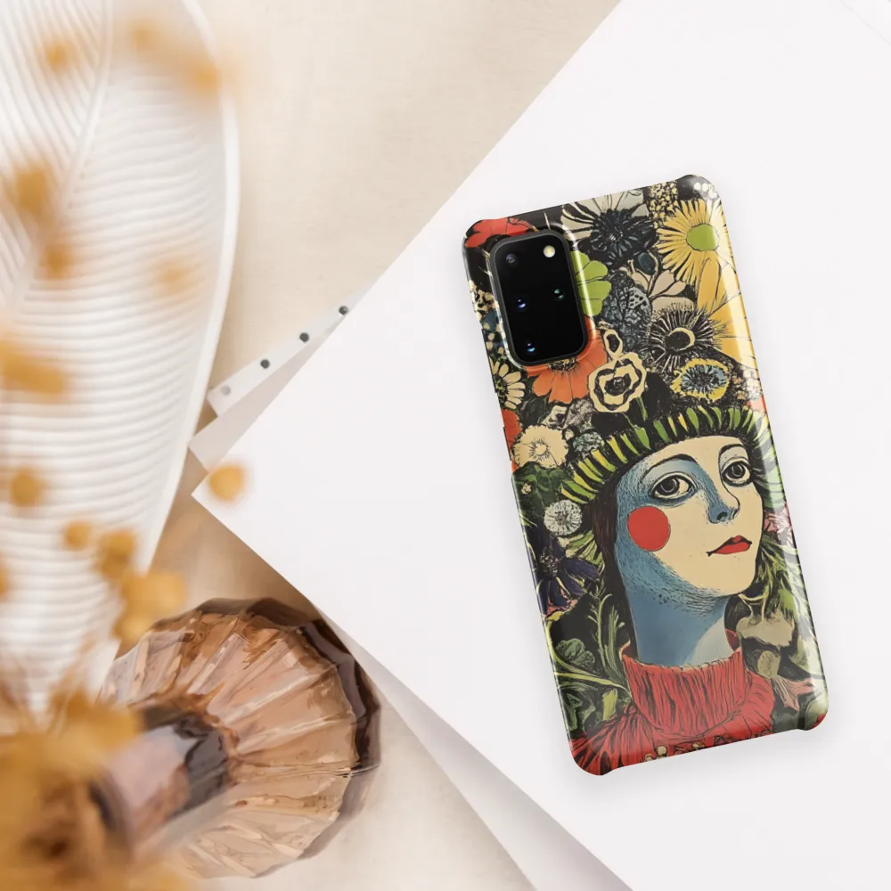 Floral Whimsy: A Portrait of Nature's Embrace